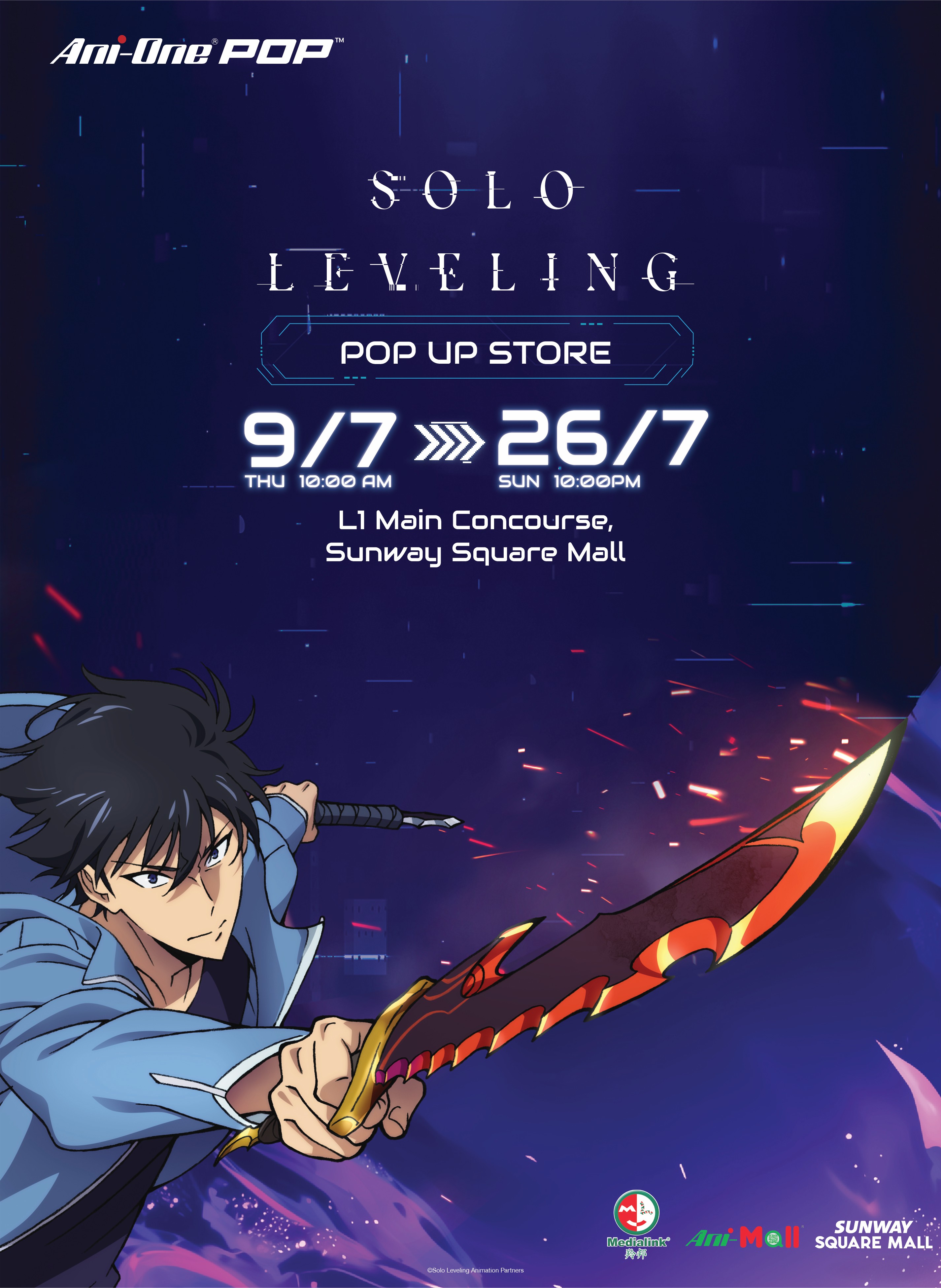 Solo Levelling Pop Up Store Thumbnail